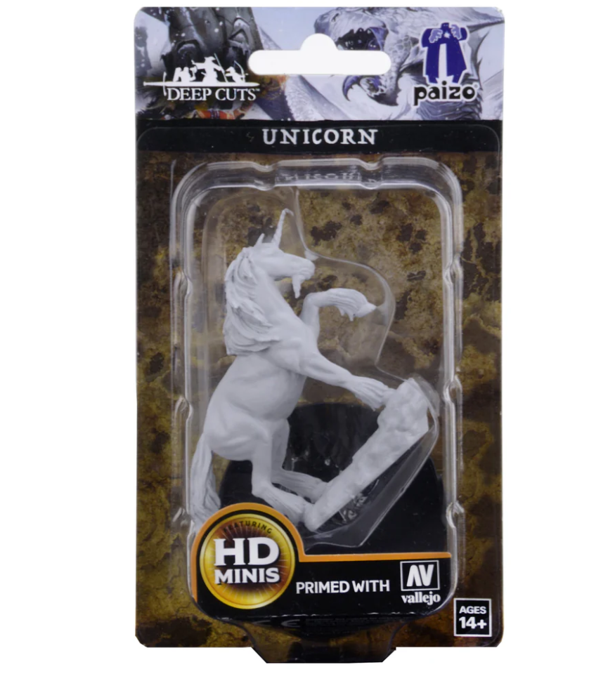 Pathfinder Deep Cuts Unpainted Miniatures: W01 Unicorn
