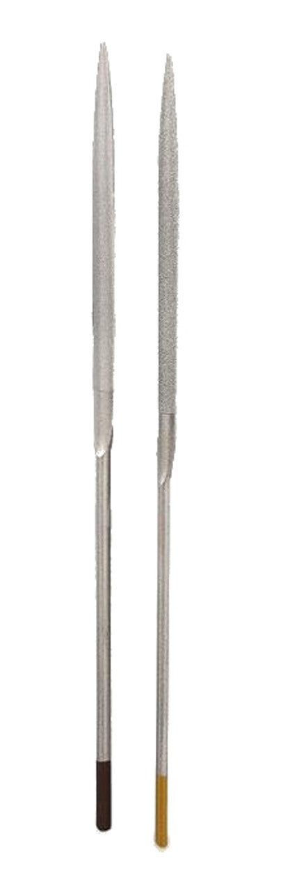 Citadel File Set featuring two precision files with textured surfaces for detailed miniature crafting and finishing.