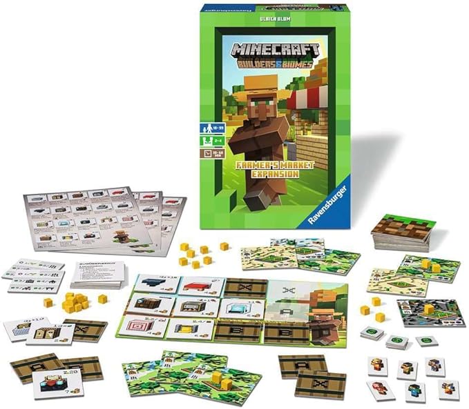 Collection of Minecraft: Builders & Biomes Farmer's Market Expansion (PREORDER) in a gallery layout