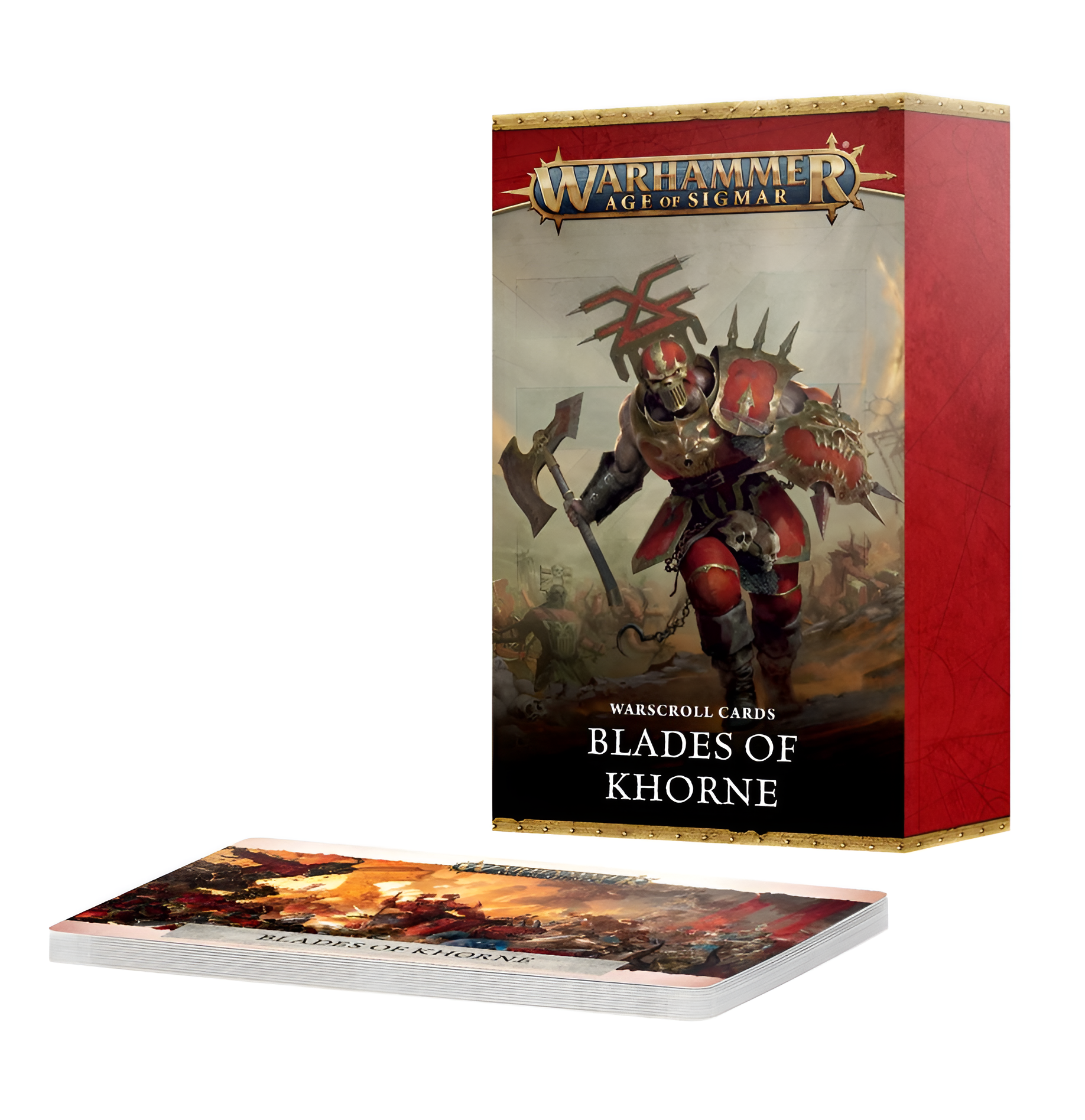 Warhammer: Age of Sigmar Warscroll Cards - Blades of Khorne