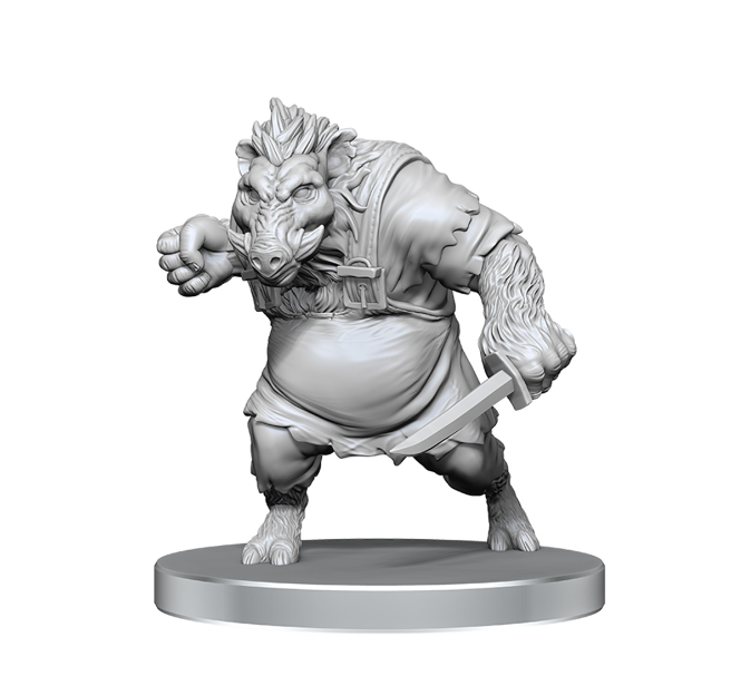 Pathfinder Battles Deep Cuts: Werewolf & Wereboar (PREORDER)