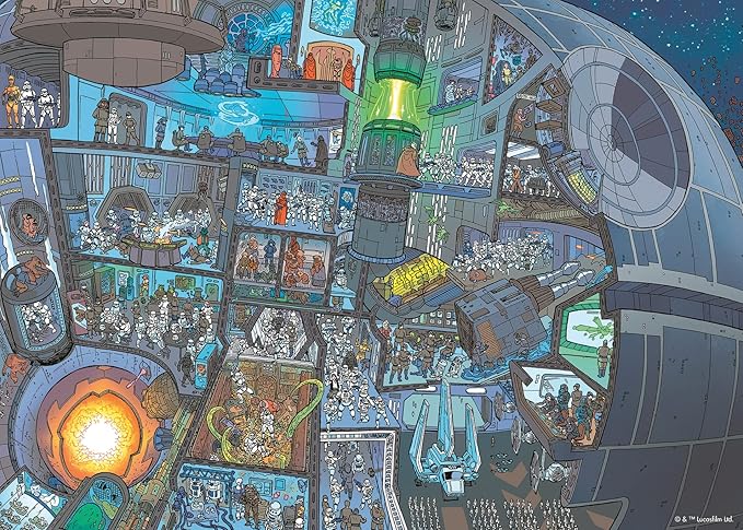 Star Wars: Where's Wookie 1000 Piece Puzzle