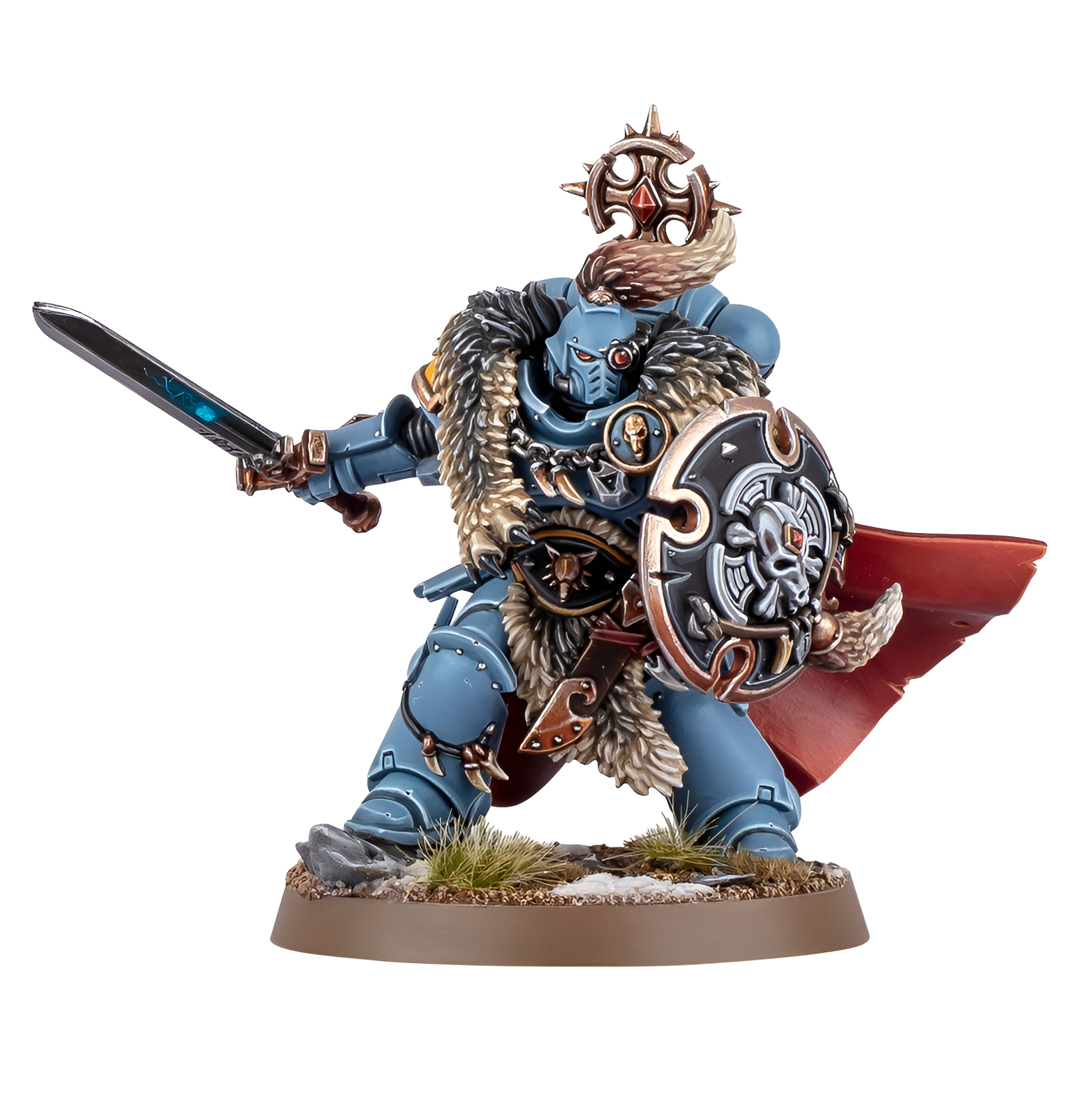 Warhammer 40K: Space Wolves - Wolf Guard Battle Leader