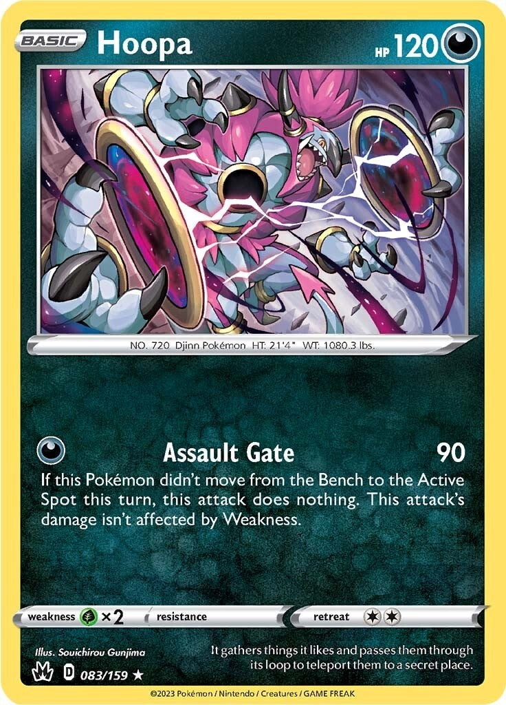 Collection of Hoopa (083/159) [Sword & Shield: Crown Zenith] in a gallery layout