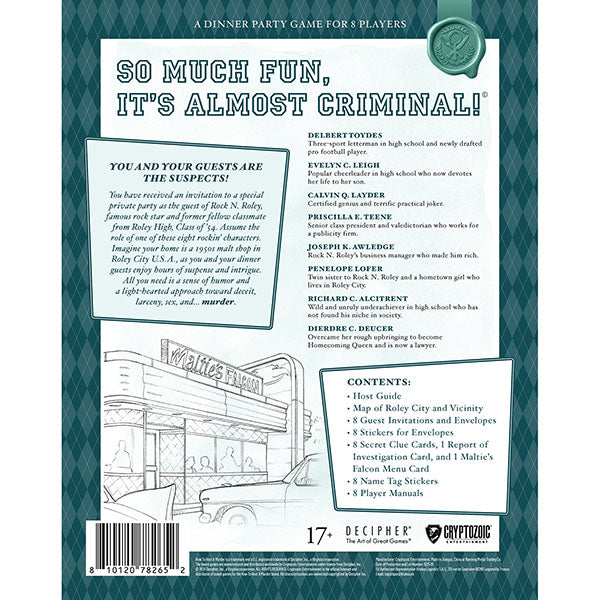 How To Host A Murder: Class of '54 (PREORDER)