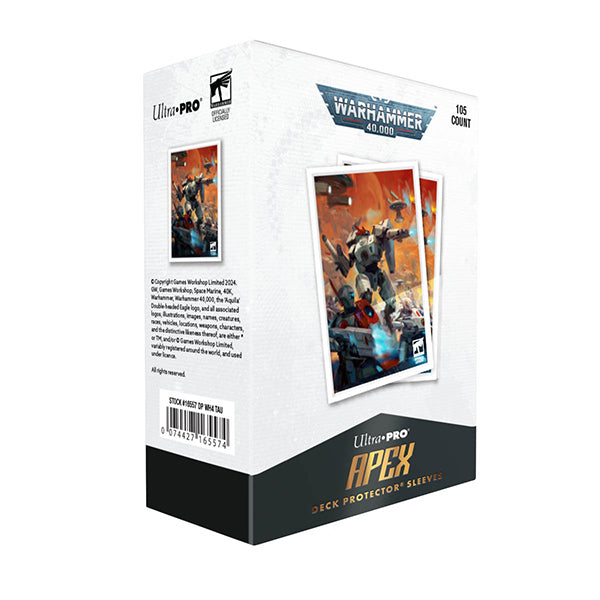 Ultra Pro: Warhammer 40,000: Deck Protectors 105ct- T'au Empire Codex Aligned (PREORDER)