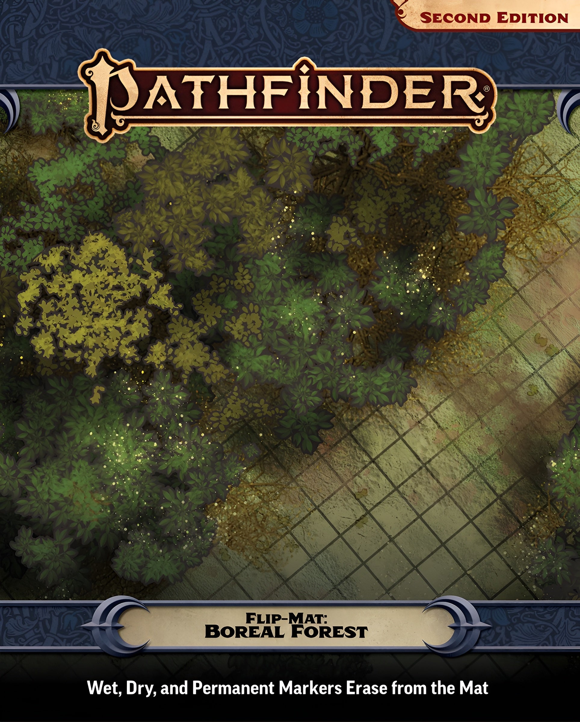 Pathfinder Flip-Mat: Boreal Forest (PREORDER)