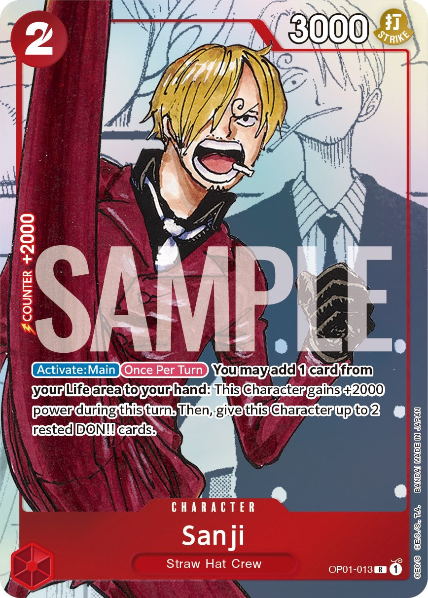 Collection of Sanji (Alternate Art) [One Piece Promotion Cards] in a gallery layout