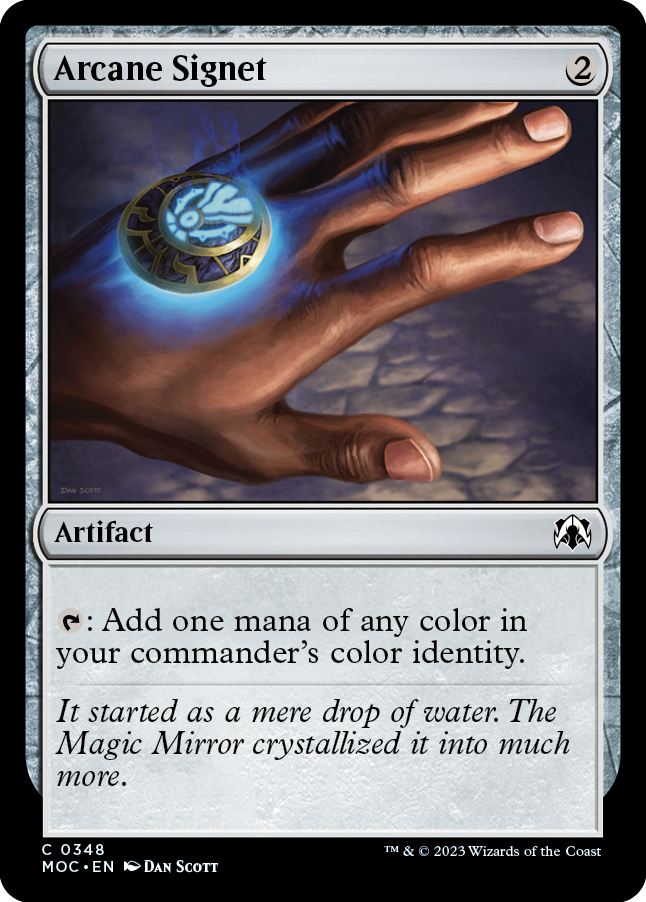 Collection of Arcane Signet [March of the Machine Commander] in a gallery layout