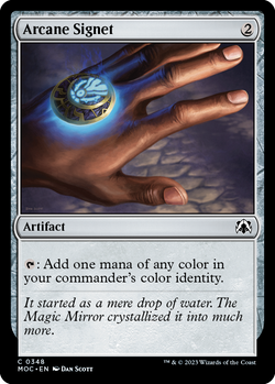 Collection of Arcane Signet [March of the Machine Commander] in a gallery layout