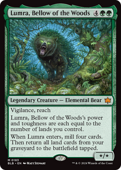 Collection of Lumra, Bellow of the Woods [Bloomburrow] in a gallery layout