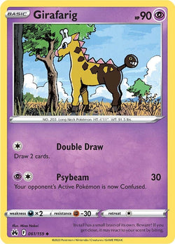 Collection of Girafarig (061/159) [Sword & Shield: Crown Zenith] in a gallery layout