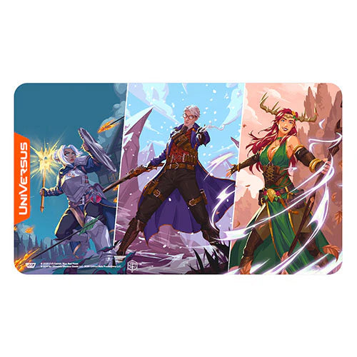 UniVersus: Critical Role: Heroes of Exandria - Playmat - Pike, Percival, and Keyleth (PREORDER)