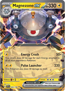 Collection of Magnezone ex (065/198) [Scarlet & Violet: Base Set] in a gallery layout