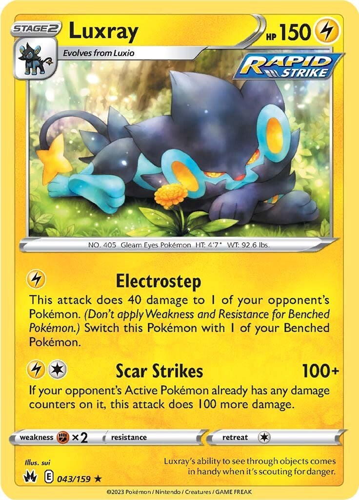 Collection of Luxray (043/159) (43) [Sword & Shield: Crown Zenith] in a gallery layout