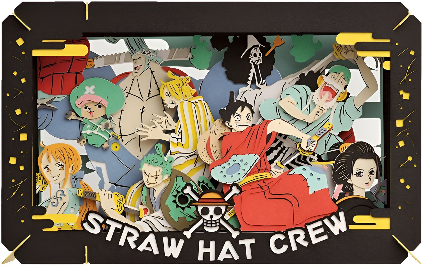One Piece WANOKOKOKUNI PT-L13X [Box/6], Ensky Paper Theater Large (PREORDER)