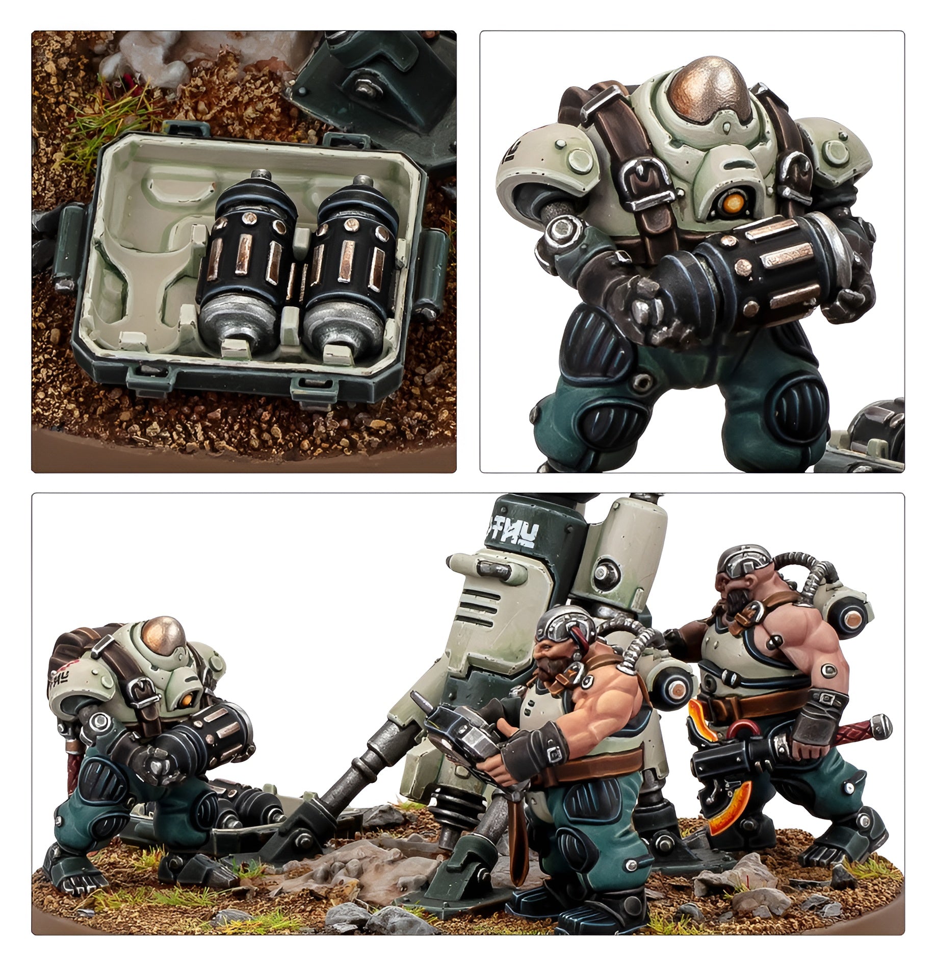 Warhammer 40K: Leagues of Votann: Cthonian Earthshakers