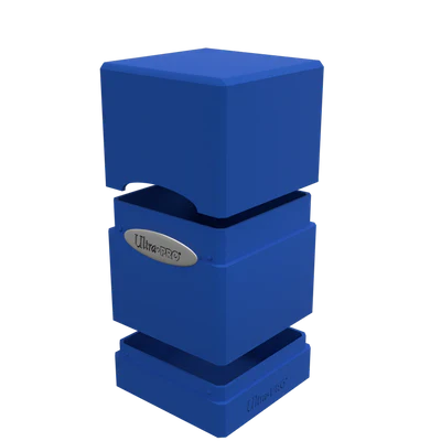 Satin Tower Deck Box: Pacific Blue