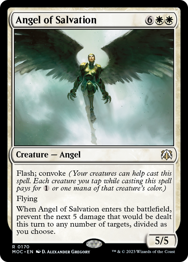 Collection of Angel of Salvation [March of the Machine Commander] in a gallery layout