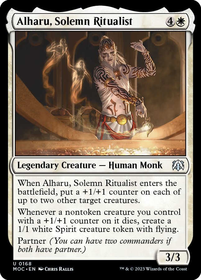 Collection of Alharu, Solemn Ritualist [March of the Machine Commander] in a gallery layout