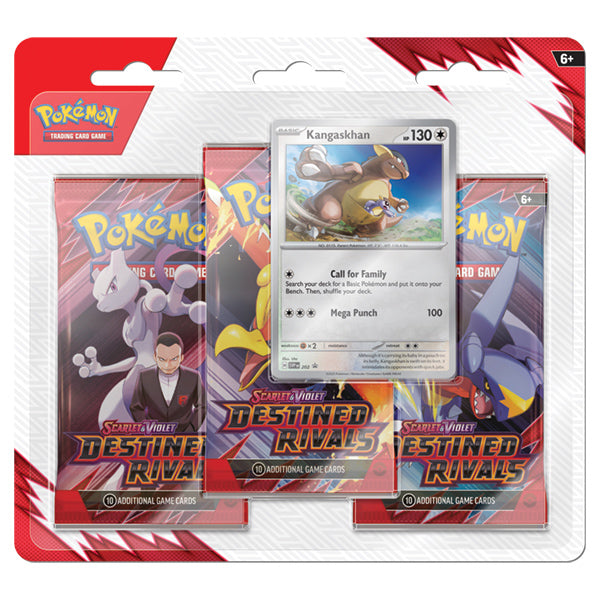 Pokemon TCG: Destined Rivals - 3 Booster Blister