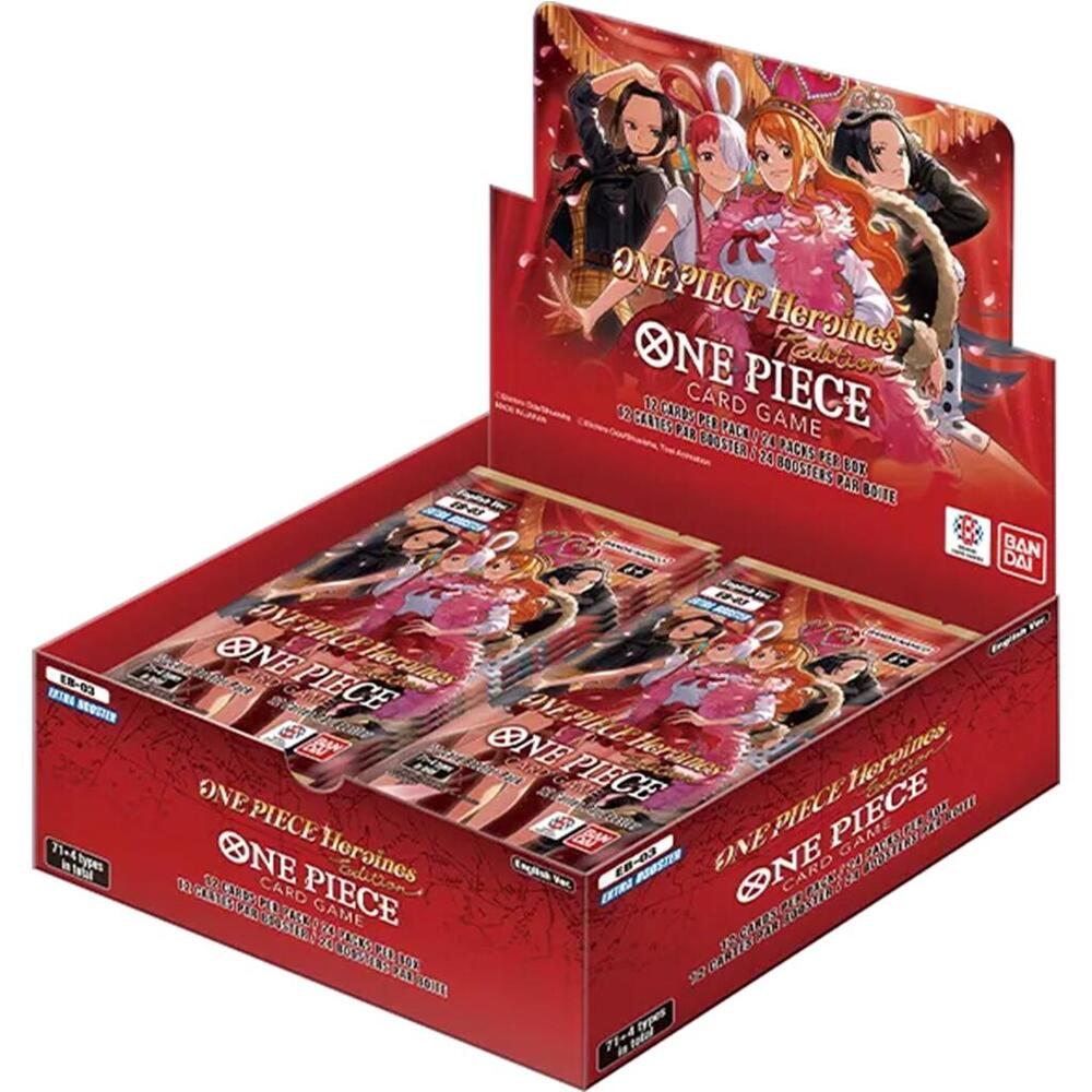 One Piece Card Game: Extra Booster: One Piece Heroines Edition Box (EB-03)