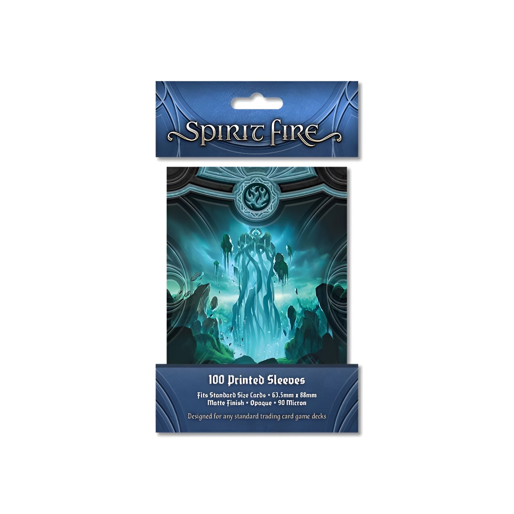 Spirit Fire: Opaque Printed Sleeves: Upsurge [Blue] (PREORDER)