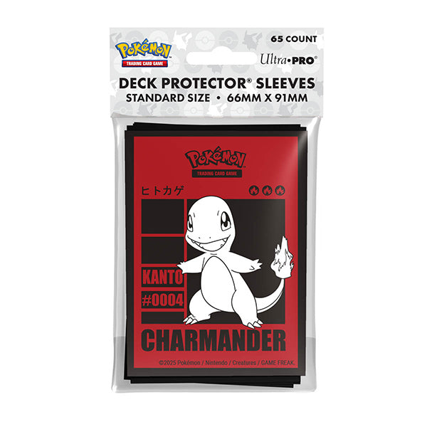 Ultra Pro: Pokemon: 65CT Sleeves - Charmander (PREORDER)