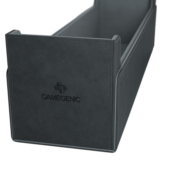 Gamegenic Dungeon S 550+ Convertible in black, featuring a sleek design for organizing board game components and accessories.