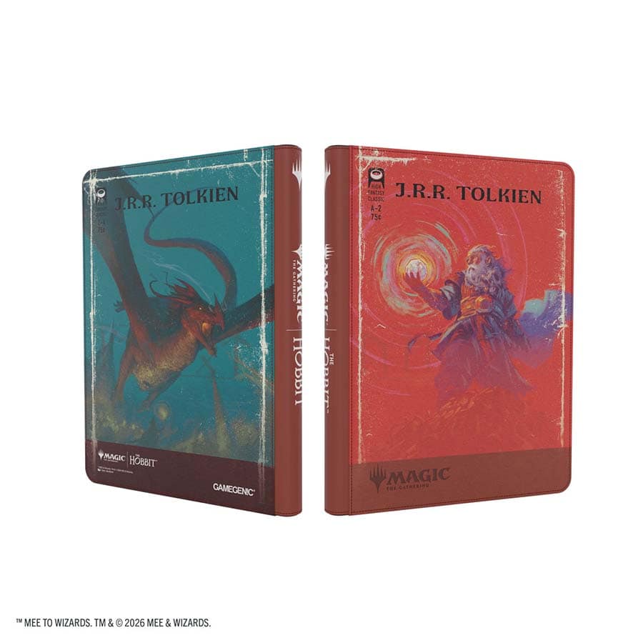 Magic: The Gathering | The Hobbit Zip-Up Album 18-Pocket - The Arkenstone/Smaug, Worm of Dread