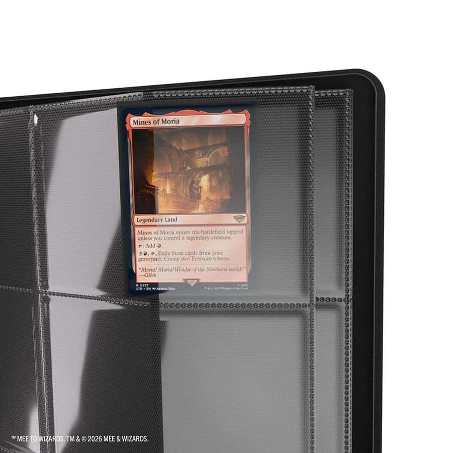 Magic: The Gathering | The Hobbit Zip-Up Album 18-Pocket - The Arkenstone/Smaug, Worm of Dread