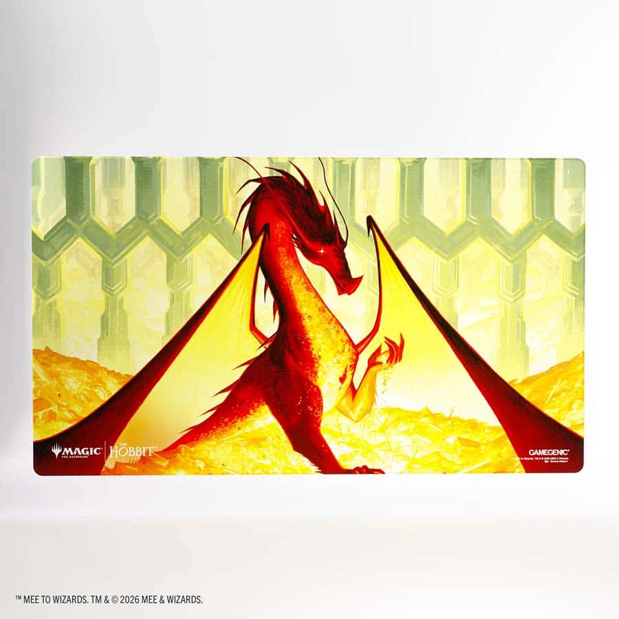 Magic: The Gathering | The Hobbit Shiny Playmat - Smaug the Golden