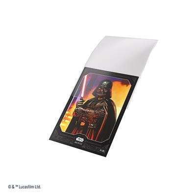 Gamegenic Sleeves featuring Darth Vader from Star Wars Unlimited, designed for double sleeving trading cards.