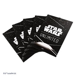 Collection of Gamegenic Sleeves: Star Wars Unlimited - Back White (PREORDER) in a gallery layout