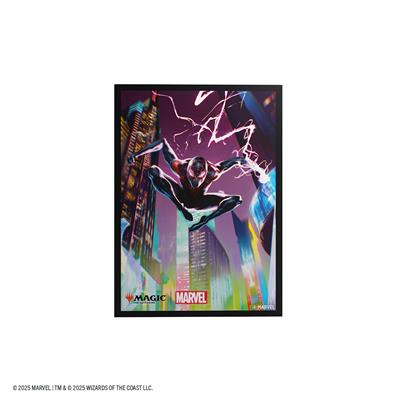 Magic: The Gathering - Marvel's Spider-Man Premium Art Sleeves - Spider-Man Miles Morales