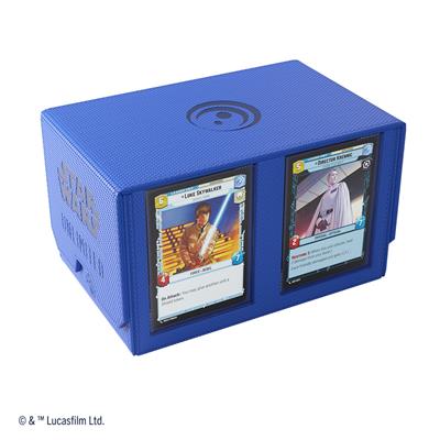Gamegenic Deck Box: Star Wars Unlimited - Double Deck Pod - Blue