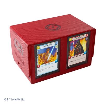 Gamegenic Deck Box: Star Wars Unlimited - Double Deck Pod - Red