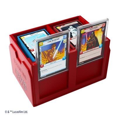 Gamegenic Deck Box: Star Wars Unlimited - Double Deck Pod - Red