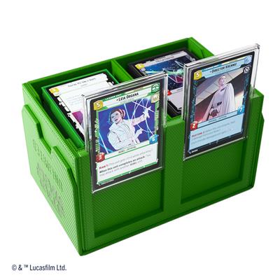Gamegenic Deck Box: Star Wars Unlimited - Double Deck Pod - Green