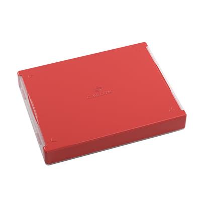 Red Gamegenic Token Silo Convertible for organizing and storing gaming tokens and accessories securely.