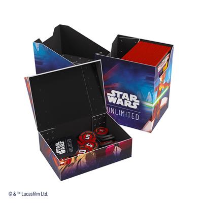 Gamegenic Deck Box: Star Wars Unlimited - Soft Crate - Ahsoka Tano/General Grievous