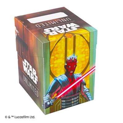 Gamegenic Deck Box: Star Wars Unlimited - Soft Crate - Obi-Wan/Darth Maul