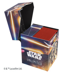 Image of Gamegenic Deck Box: Star Wars Unlimited - Soft Crate - Captain Phasma/Storm Trooper (PREORDER)