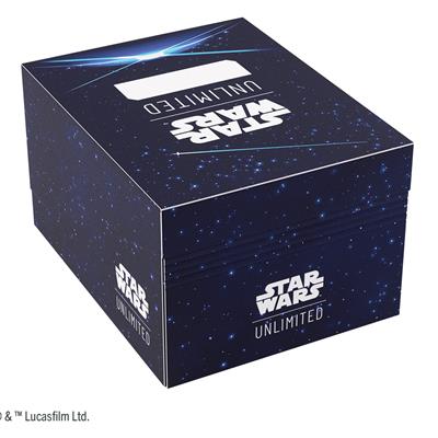 Gamegenic Deck Box: Star Wars Unlimited - Twin Suns Soft Crate - Blue (PREORDER)