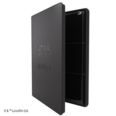 Star Wars Unlimited: Zip-Up Album 18-Pocket - Black (PREORDER)