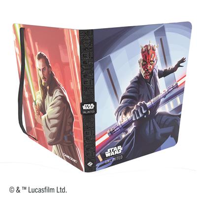Star Wars Unlimited: Album 18-Pocket - Qui-Gon Jinn/Darth Maul (PREORDER)