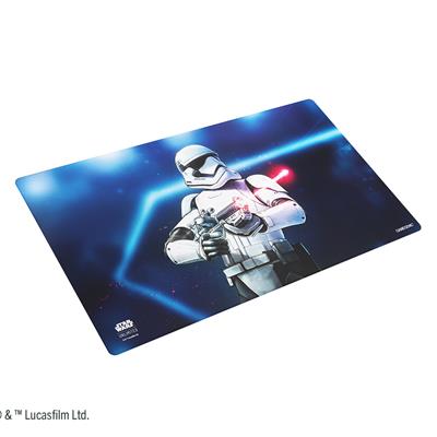 Gamegenic Playmat featuring a Stormtrooper from Star Wars Unlimited, designed for tabletop gaming and card play.