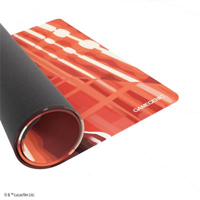 Gamegenic Playmat featuring a vibrant design inspired by Qui-Gon Jinn from Star Wars Unlimited.