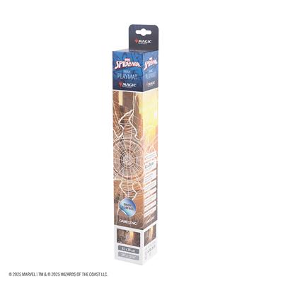 Magic: The Gathering - Marvel's Spider-Man Shiny Playmat - Spider-Man Plains