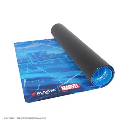 Magic: The Gathering - Marvel's Spider-Man Shiny Playmat - Spider-Man Island